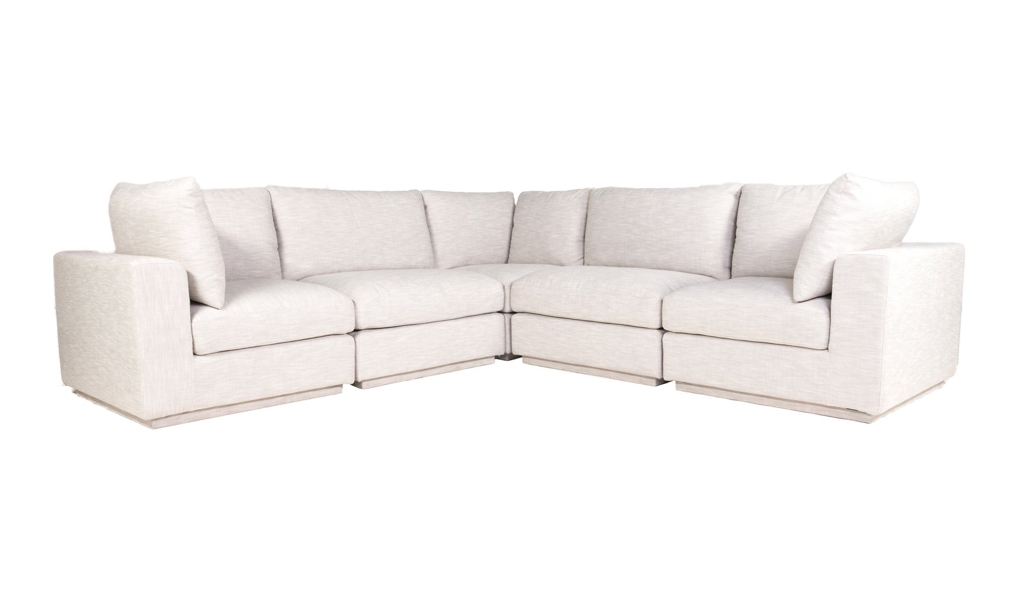 Justin Classic L Modular Sectional - Taupe