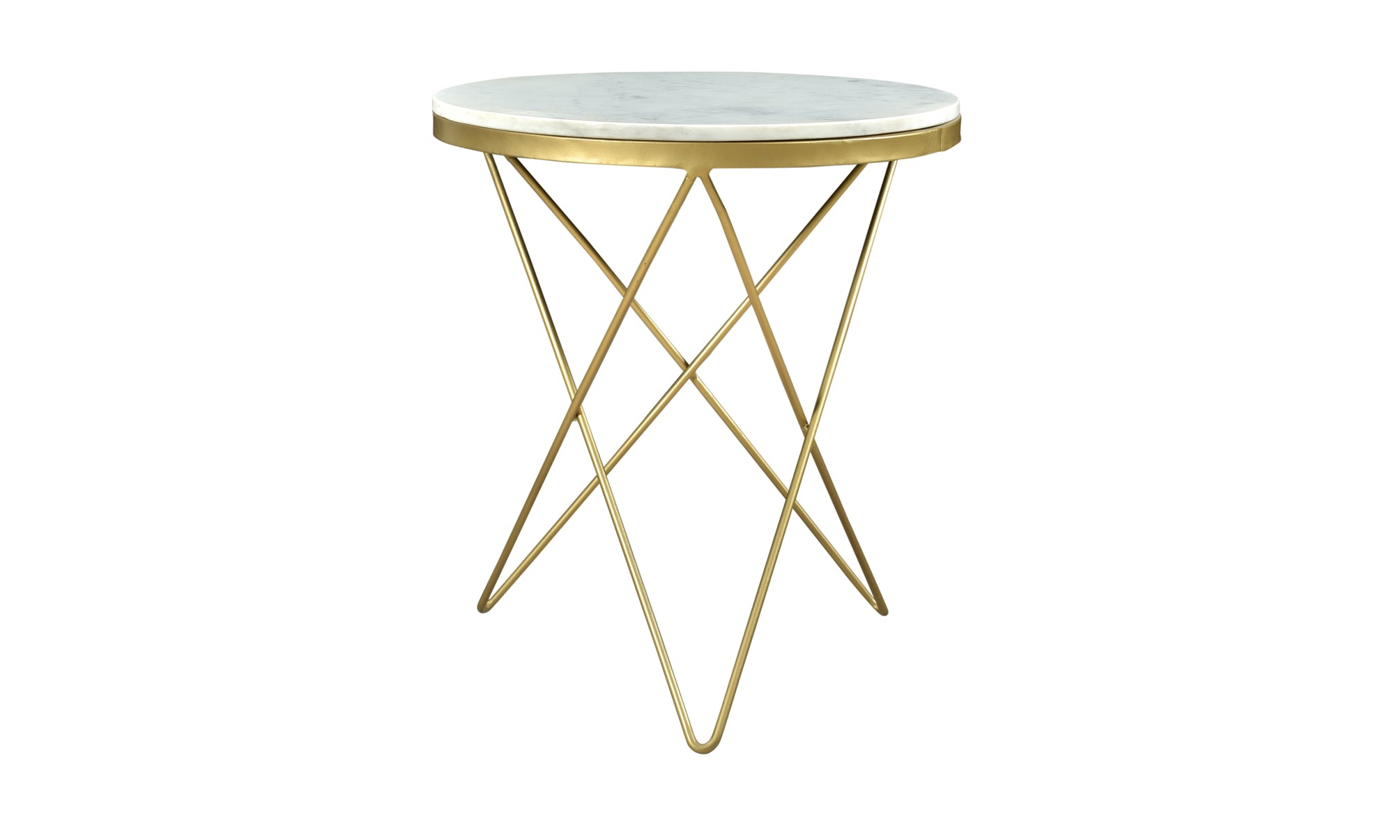 Haley Side Table - White