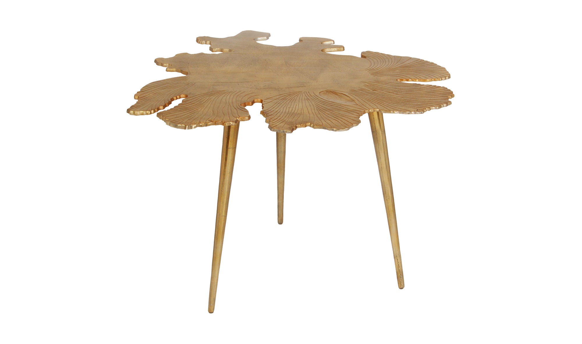 Amoeba Side Table - Gold