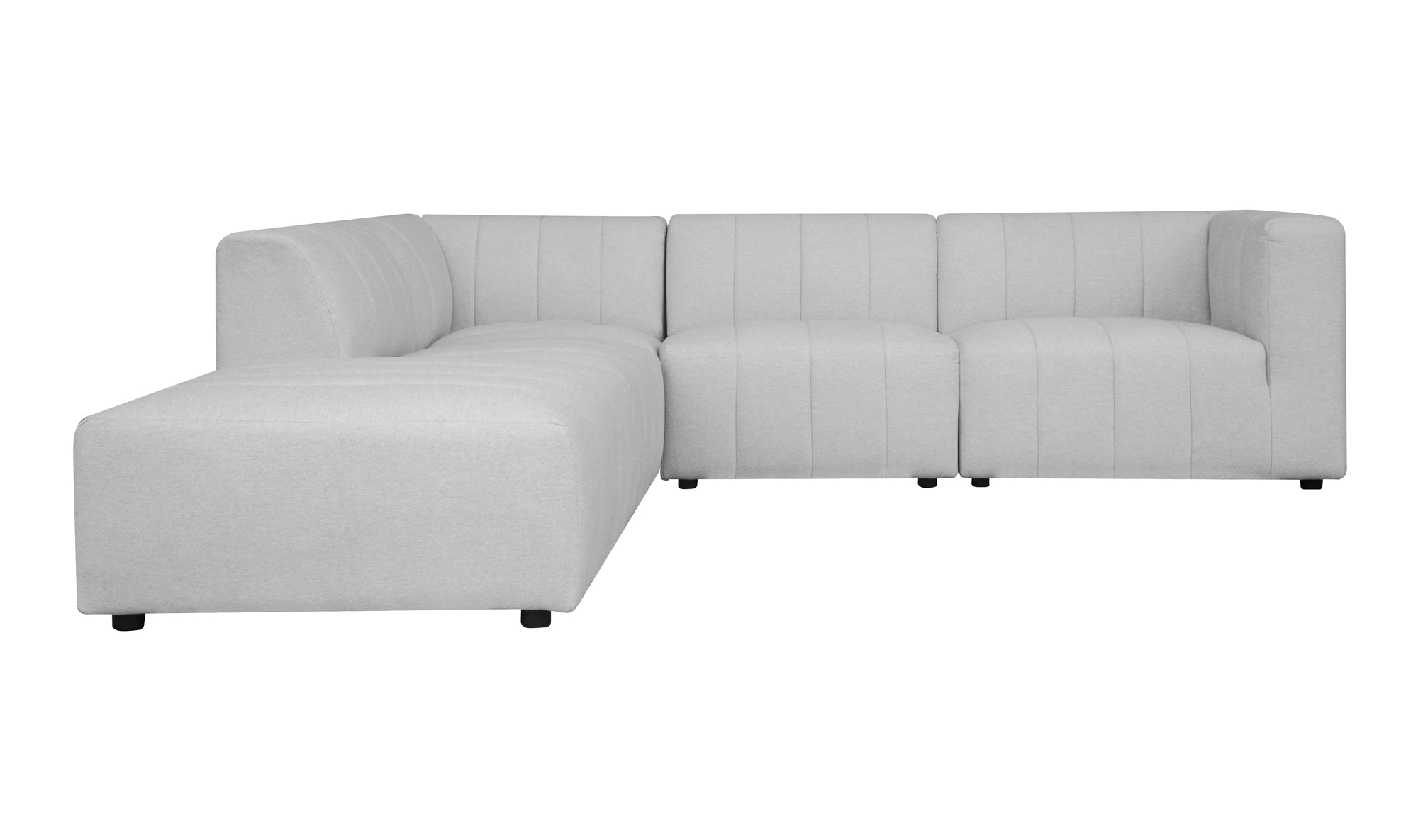 Lyric Dream Modular Sectional Left Oatmeal - Beige