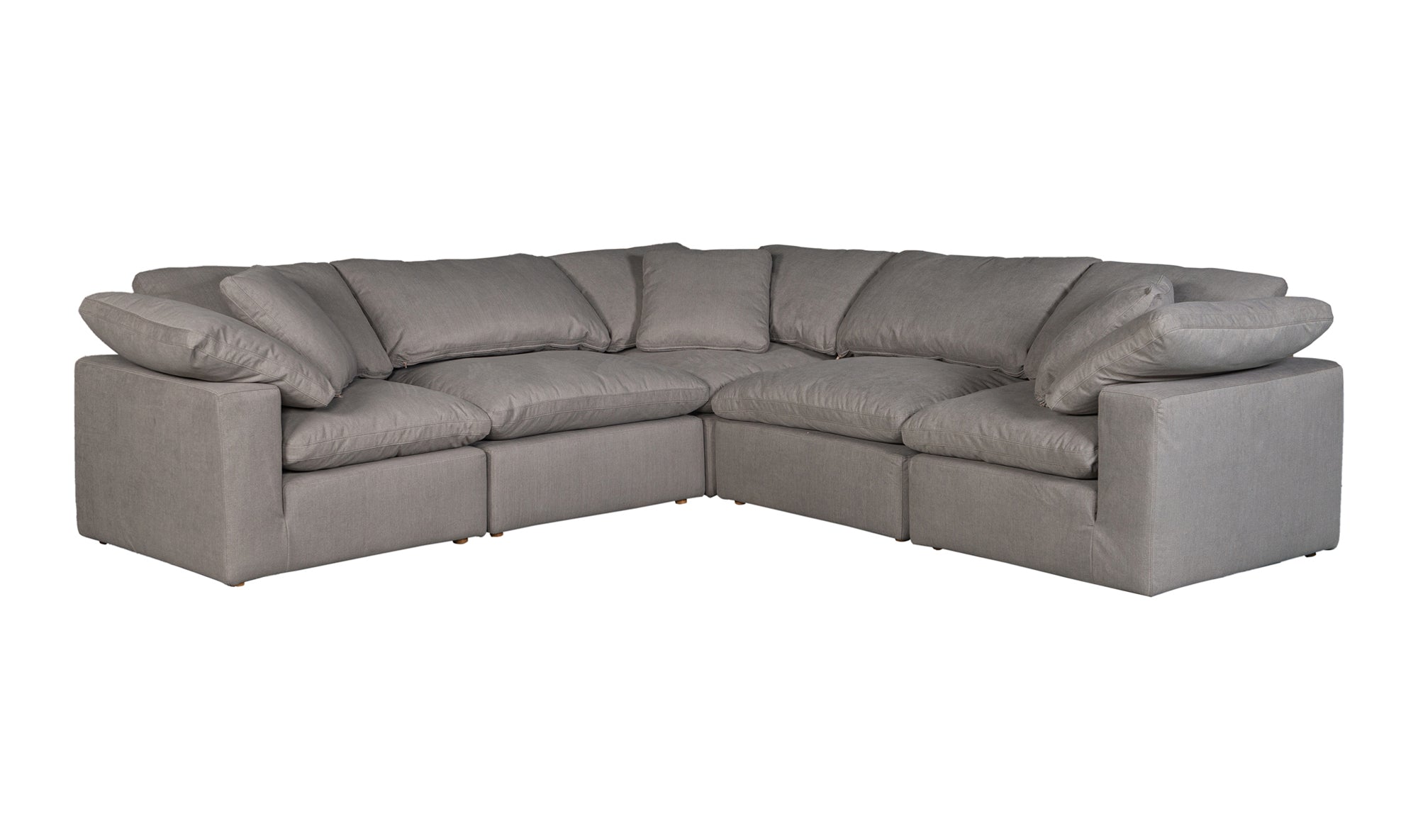 Clay Classic L Modular Sectional - Light Grey