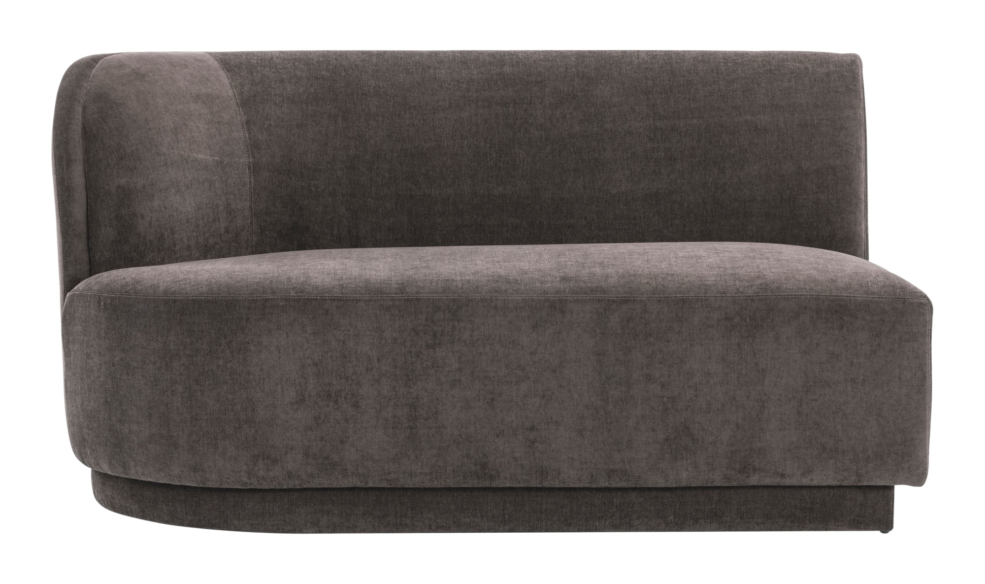 Yoon 2 Seat Sofa Left - Umbra Grey