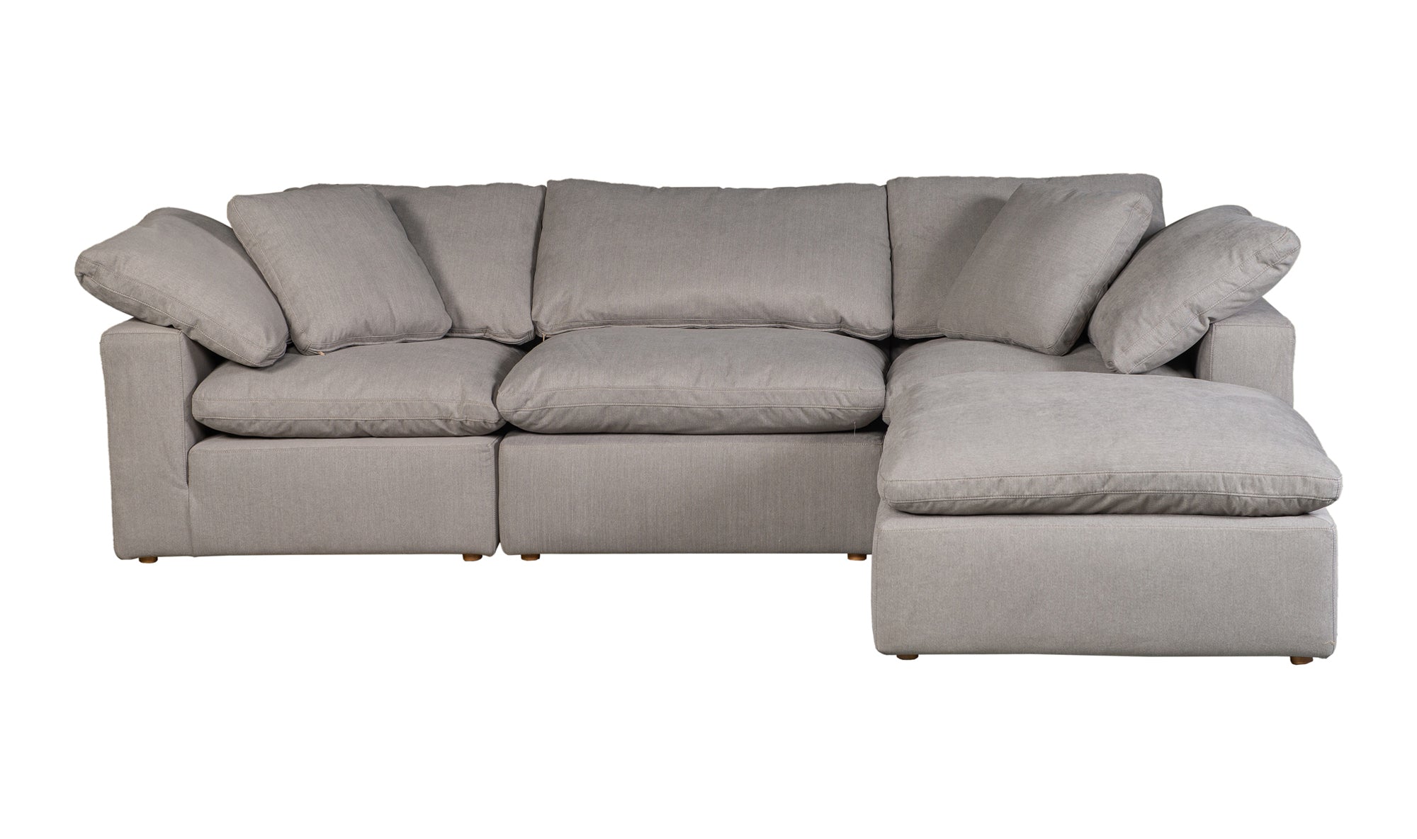 Terra Condo Lounge Modular Sectional - Light Grey