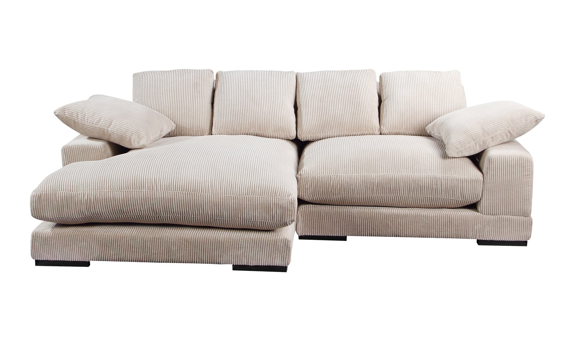Plunge Sectional - Cappuccino