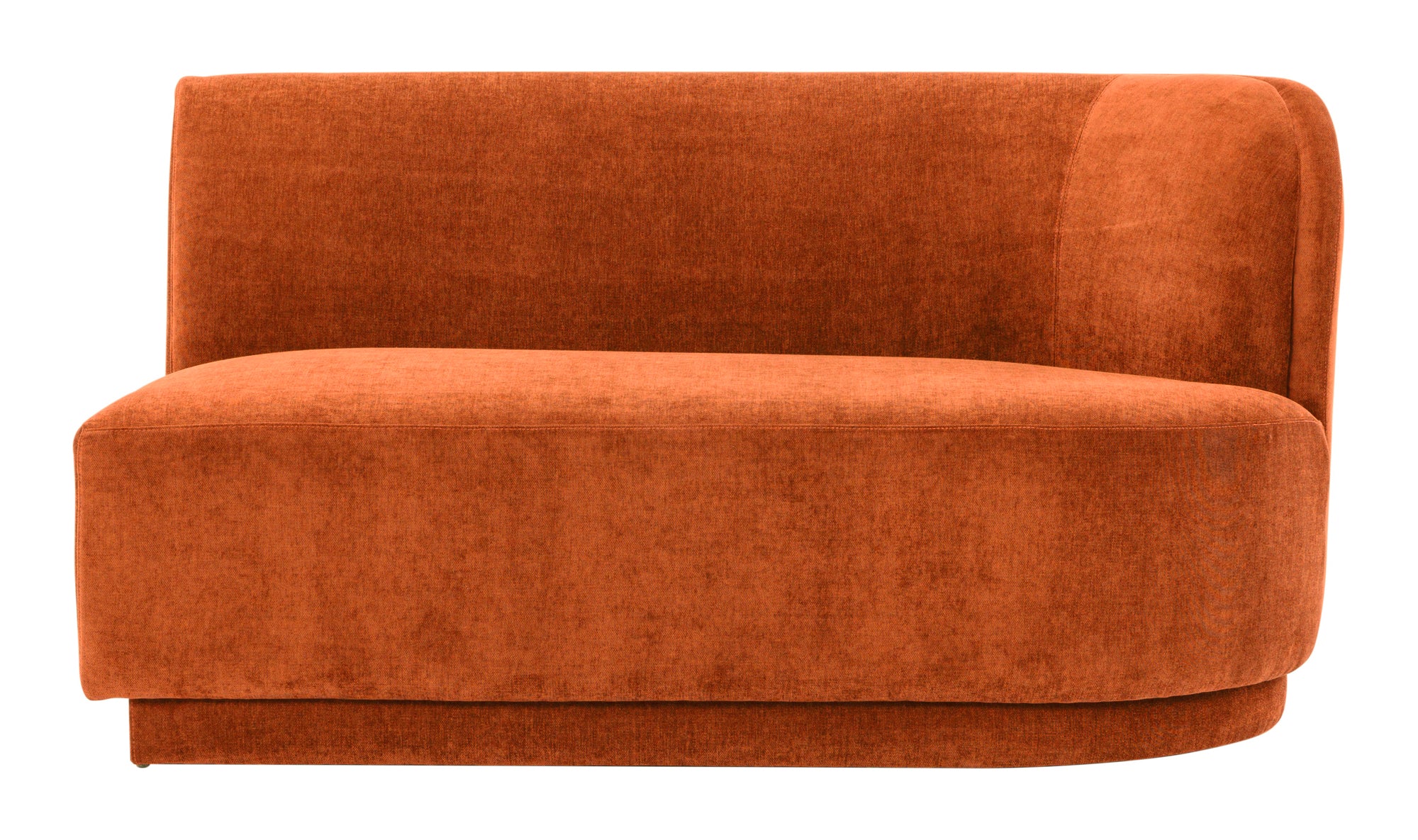 Yoon 2 Seat Sofa Right - Fired Rust