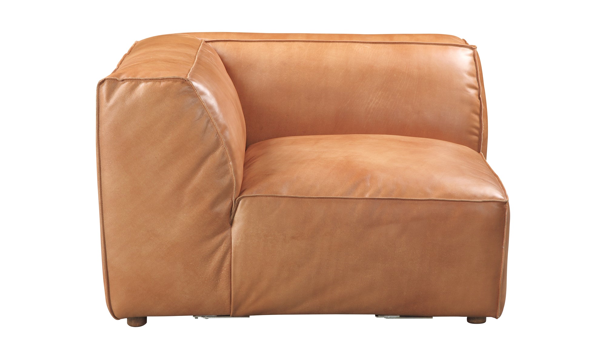 Luxe Corner Chair - Tan