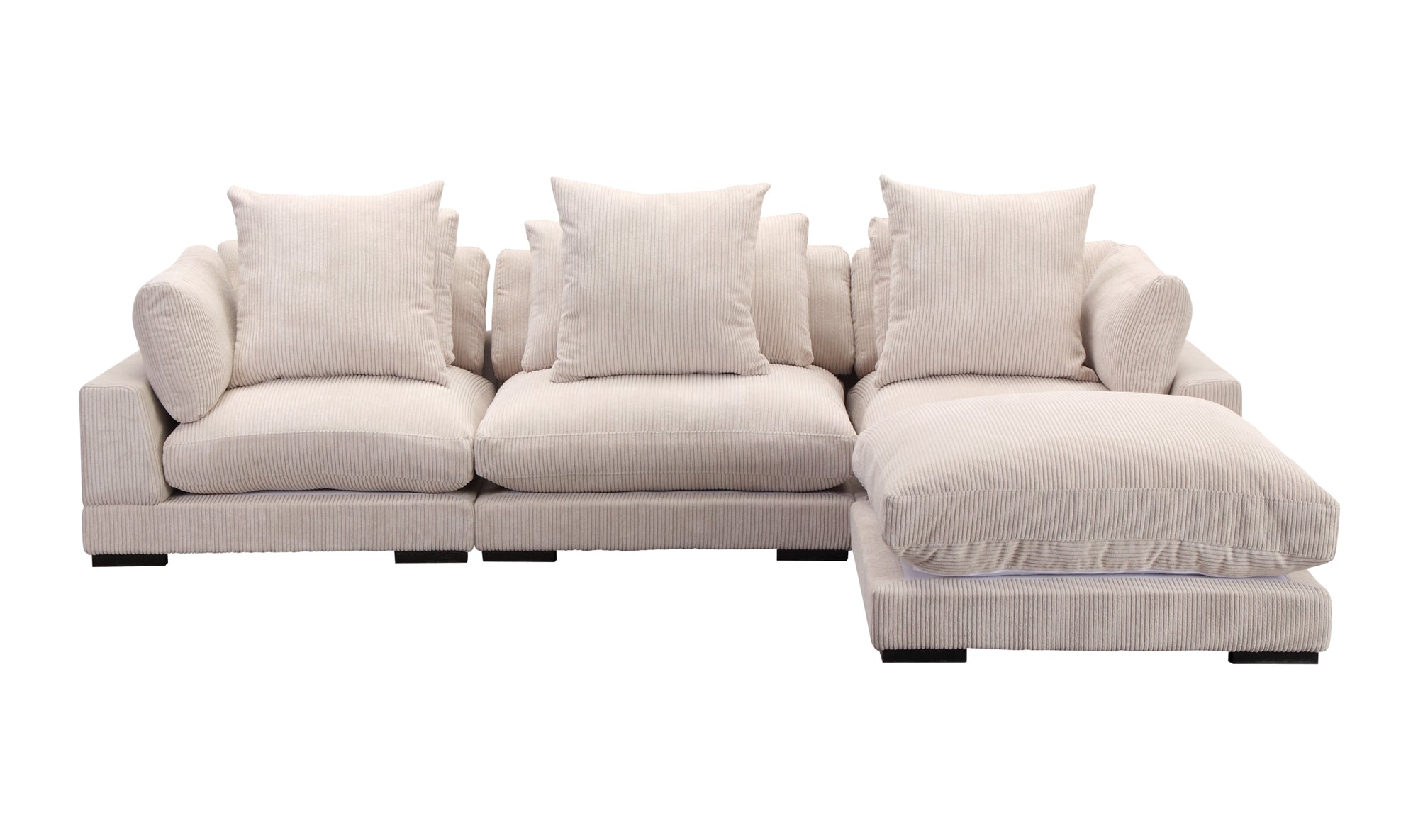 Tumble Lounge Modular Sectional - Cappuccino