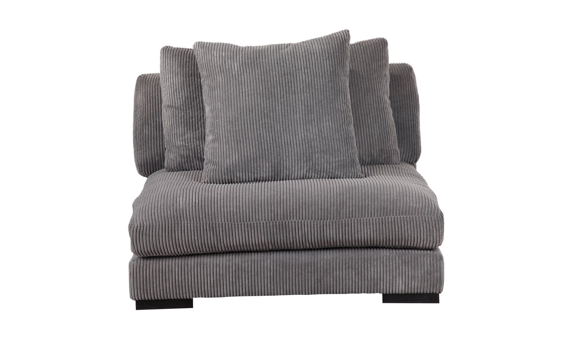 Tumble Slipper Chair - Dark Grey