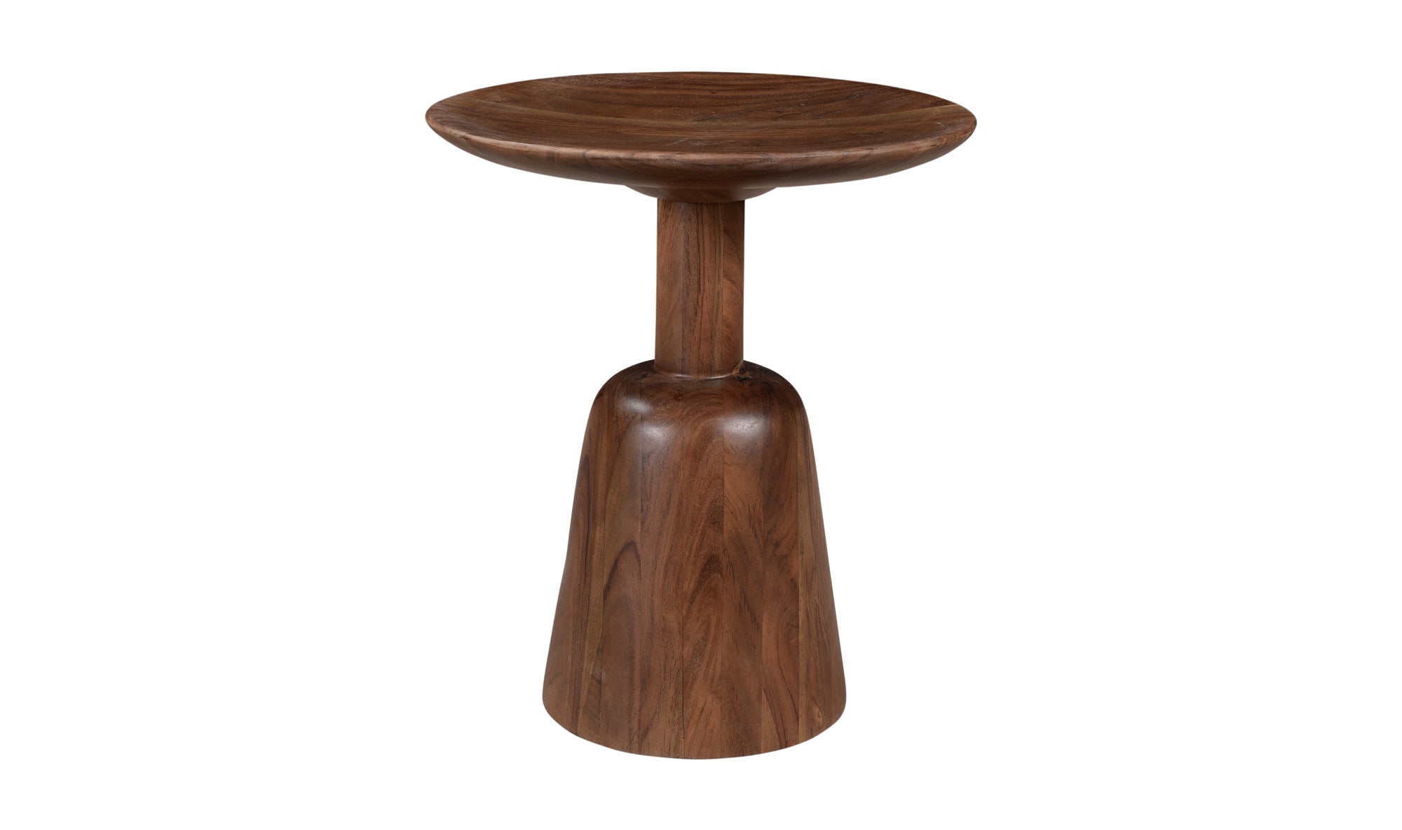 Nels End Table - Dark Brown