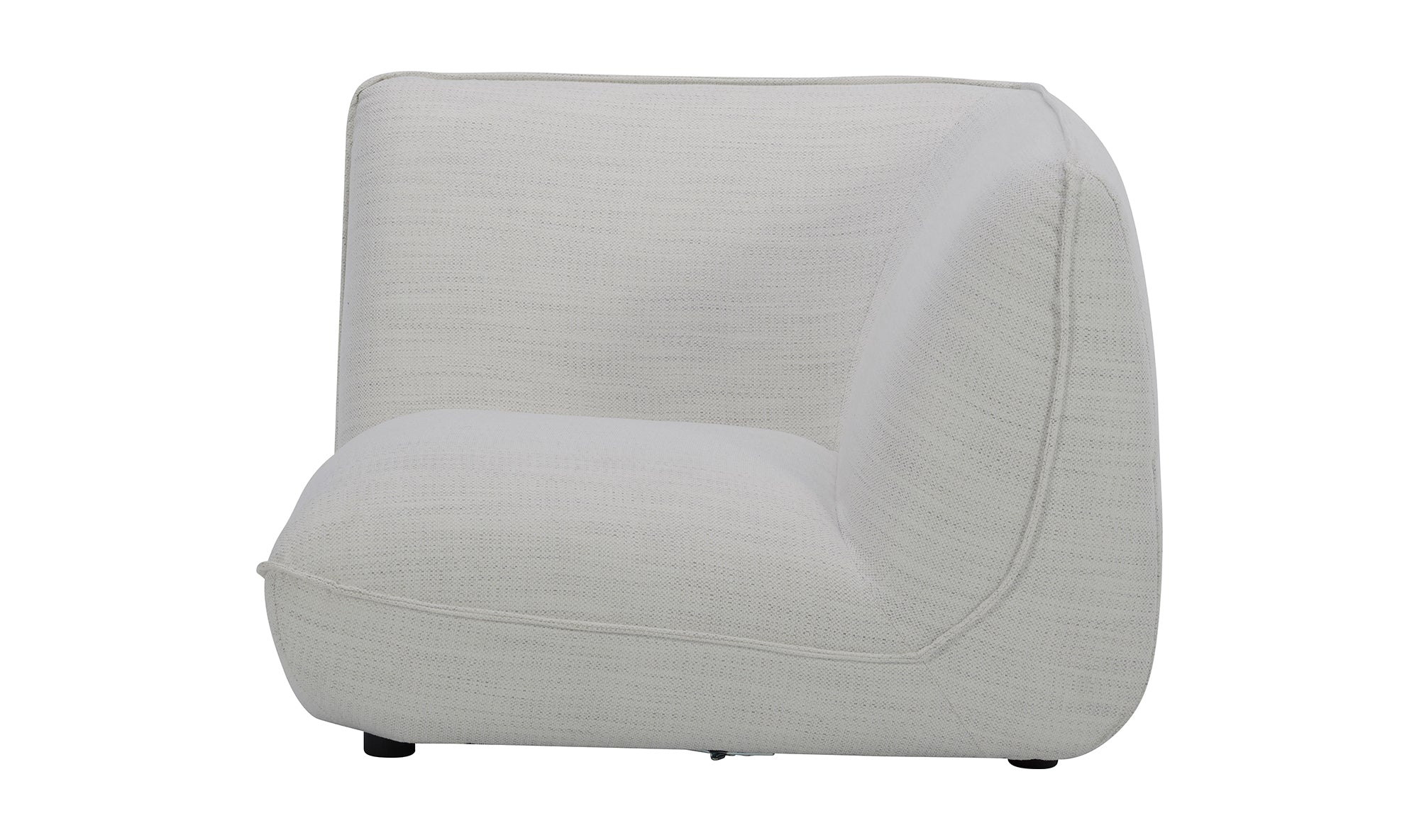 Zeppelin Corner Chair - Stone White