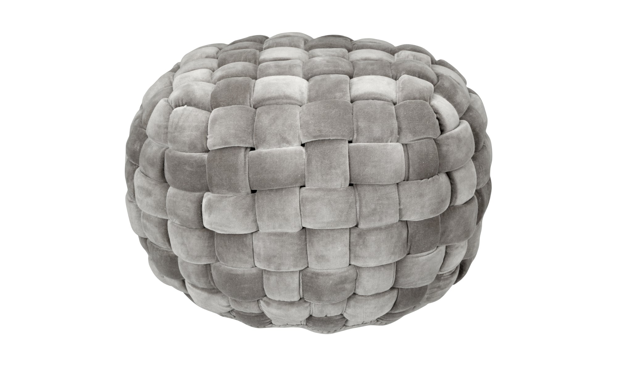 Jazzy Pouf - Charcoal Grey