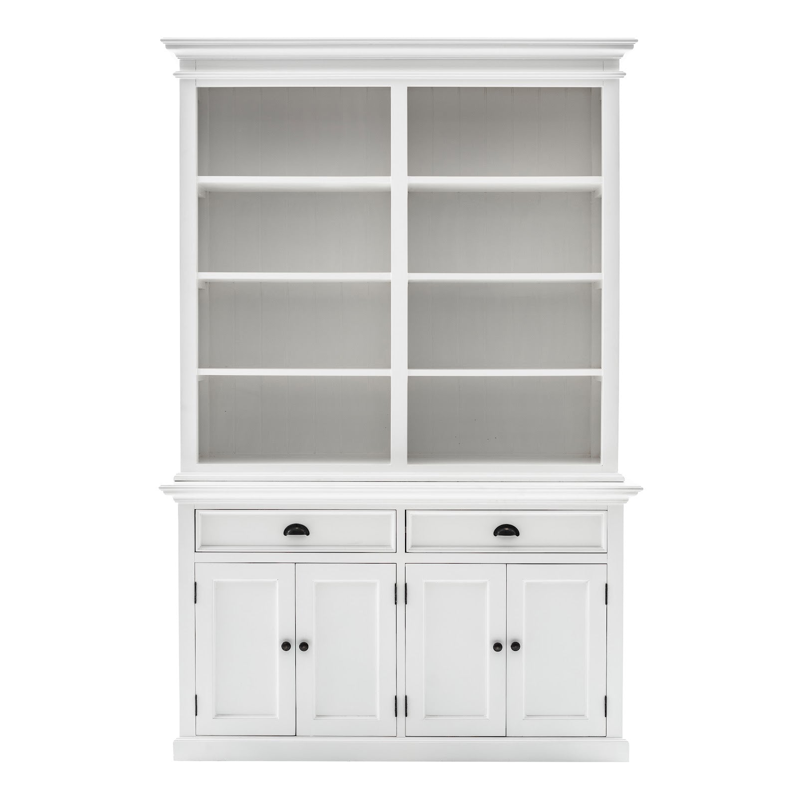 Buffet Hutch Unit with 8 Shelves