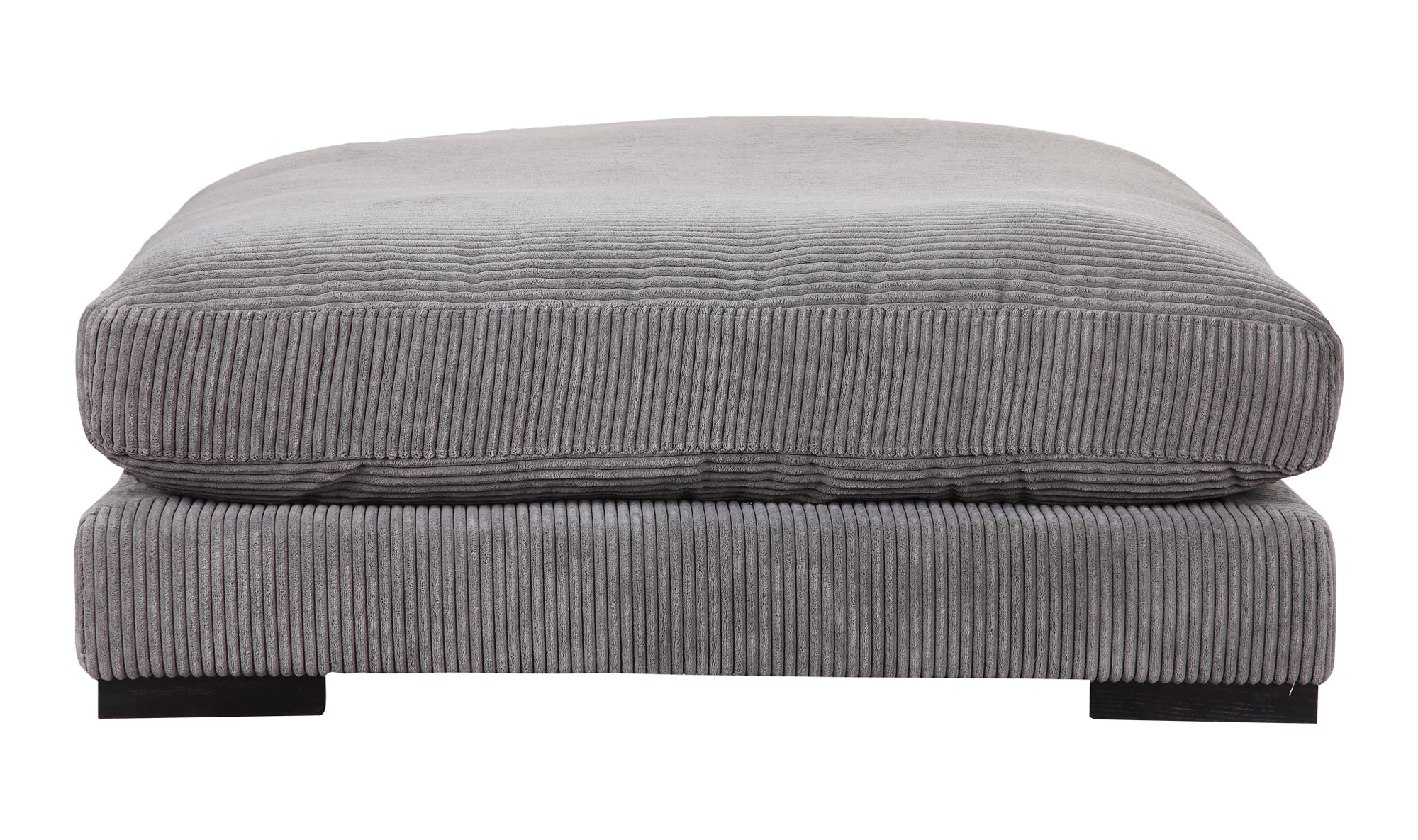 Tumble Ottoman - Dark Grey