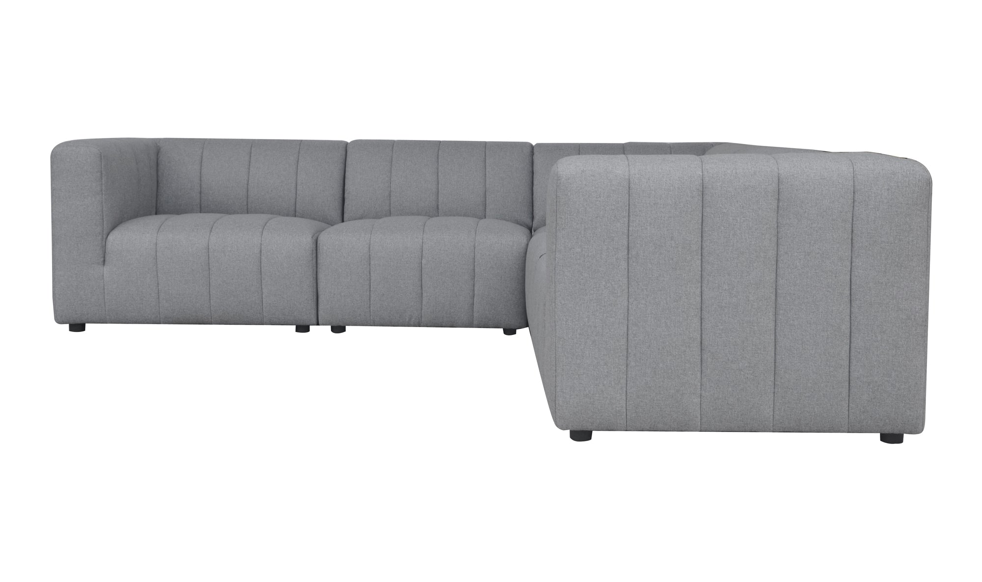 Lyric Classic L Modular Sectional  - Grey