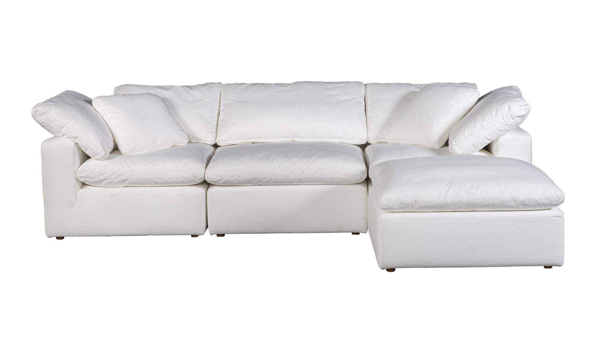 Terra Condo Lounge Modular Sectional - Cream White