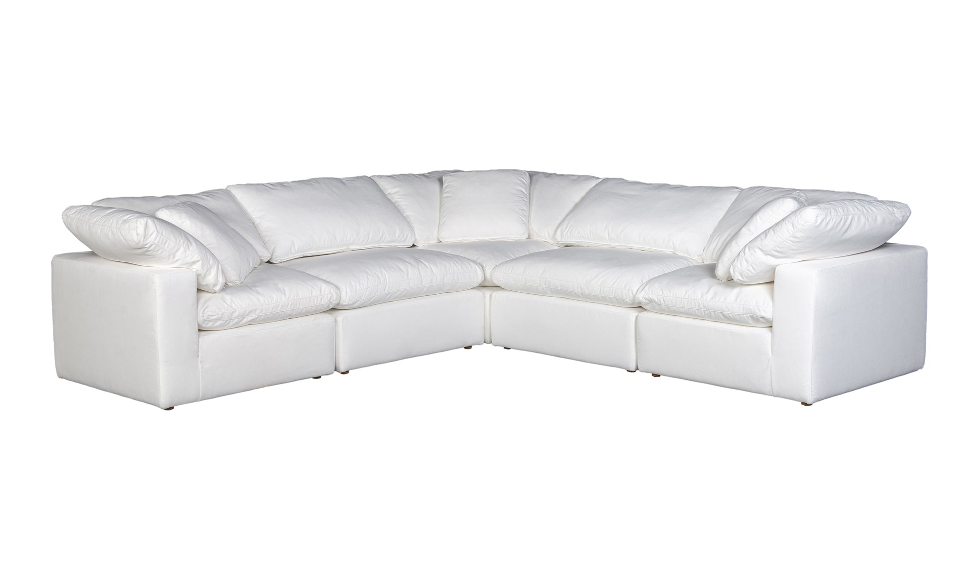 Clay Classic L Modular Sectional - White