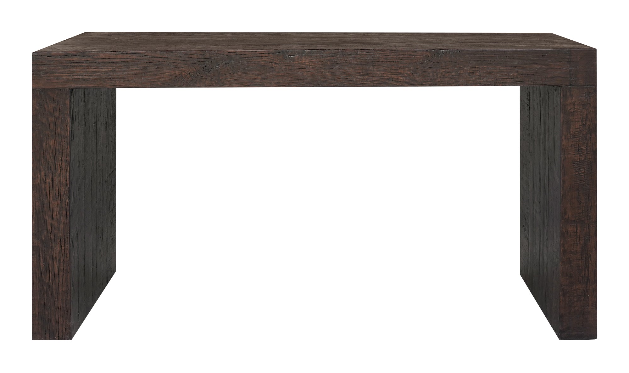 Evander Console Table - Rustic Brown