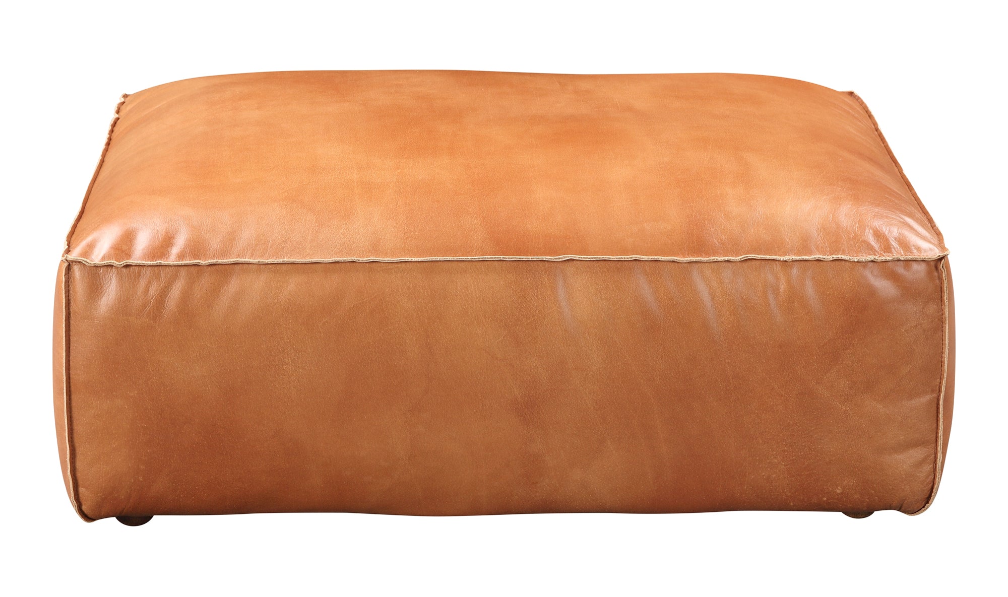 Luxe Ottoman - Tan