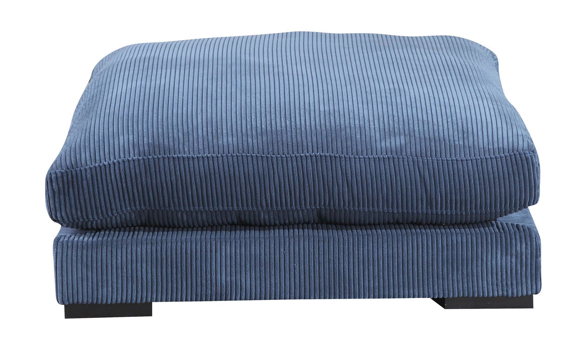 Tumble Ottoman - Navy Blue