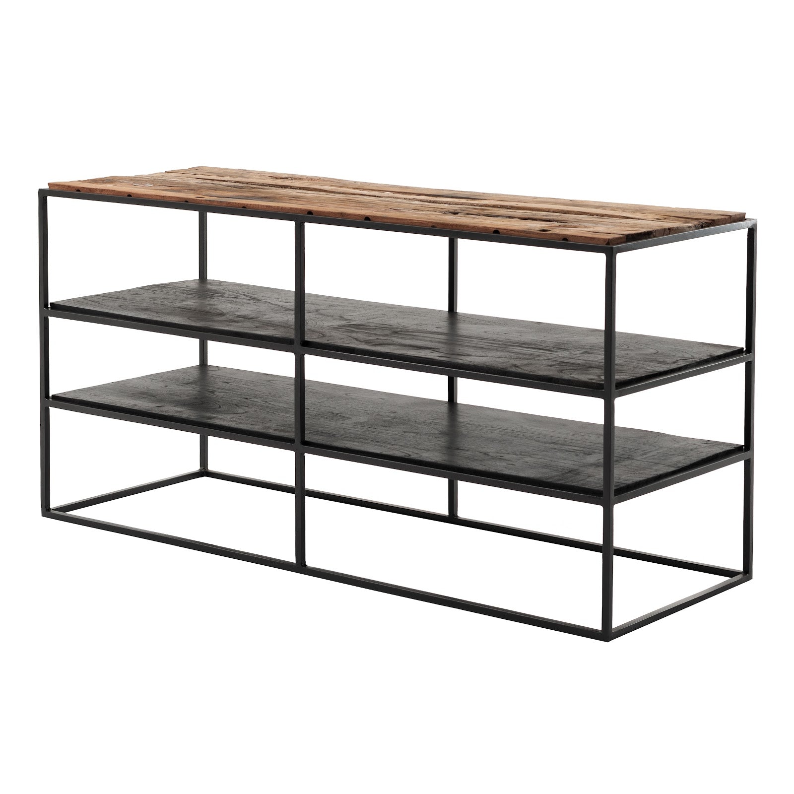 TV Stand Open Shelving 112cm