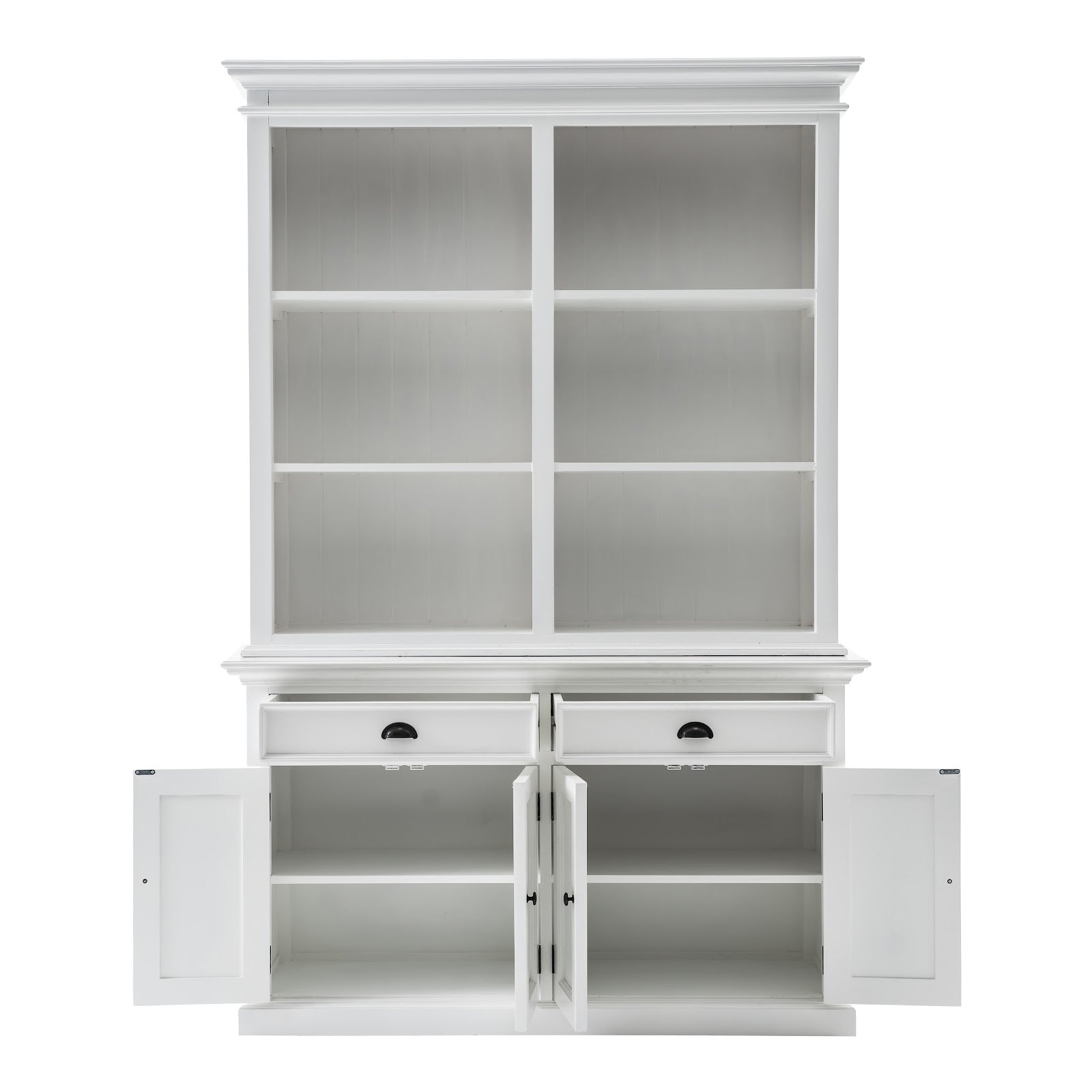 Buffet Hutch Unit with 6 Shelves