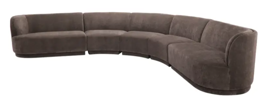 Yoon Radius Modular Sectional - Umbra Grey