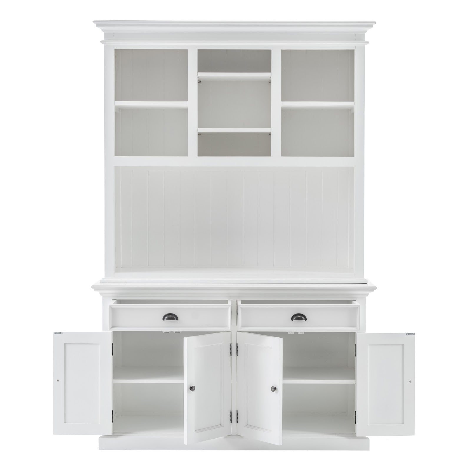 Buffet Hutch Unit with 2 Adjustable Shelves