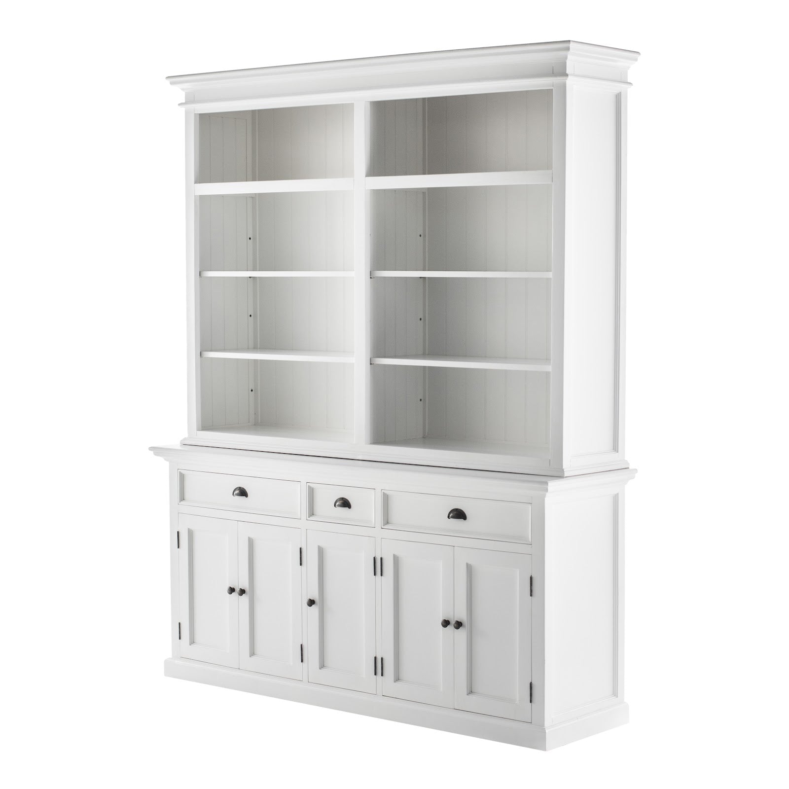 Hutch Bookcase 5 Doors 3 Drawers