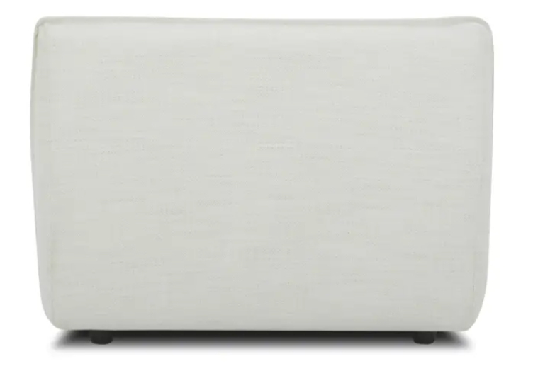 Zeppelin Slipper Chair - Stone White