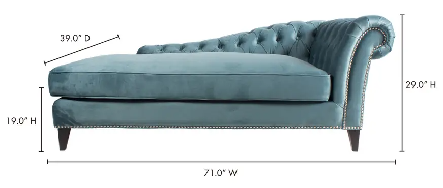 Bibiano Chaise - Blue