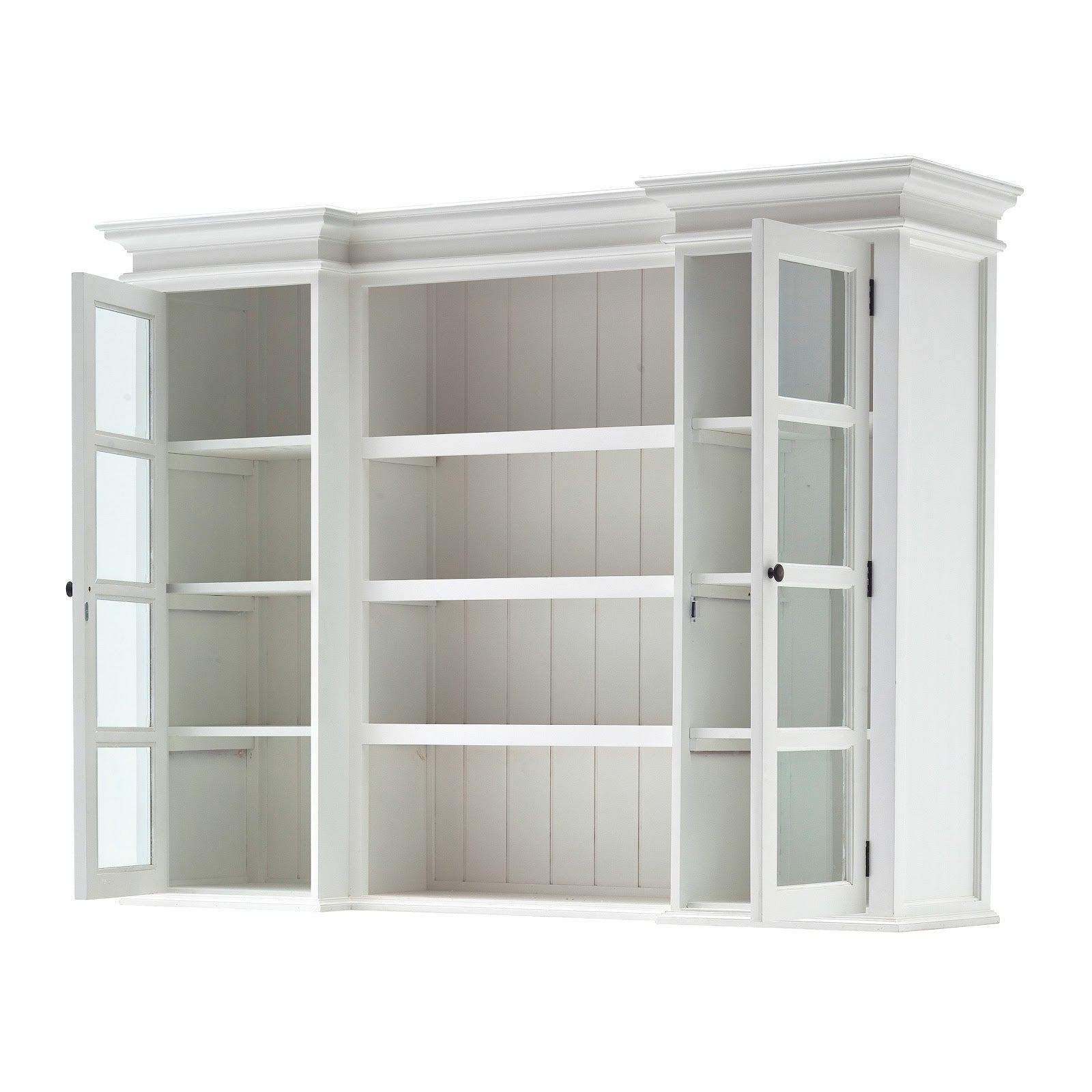 Library Hutch with Basket Set