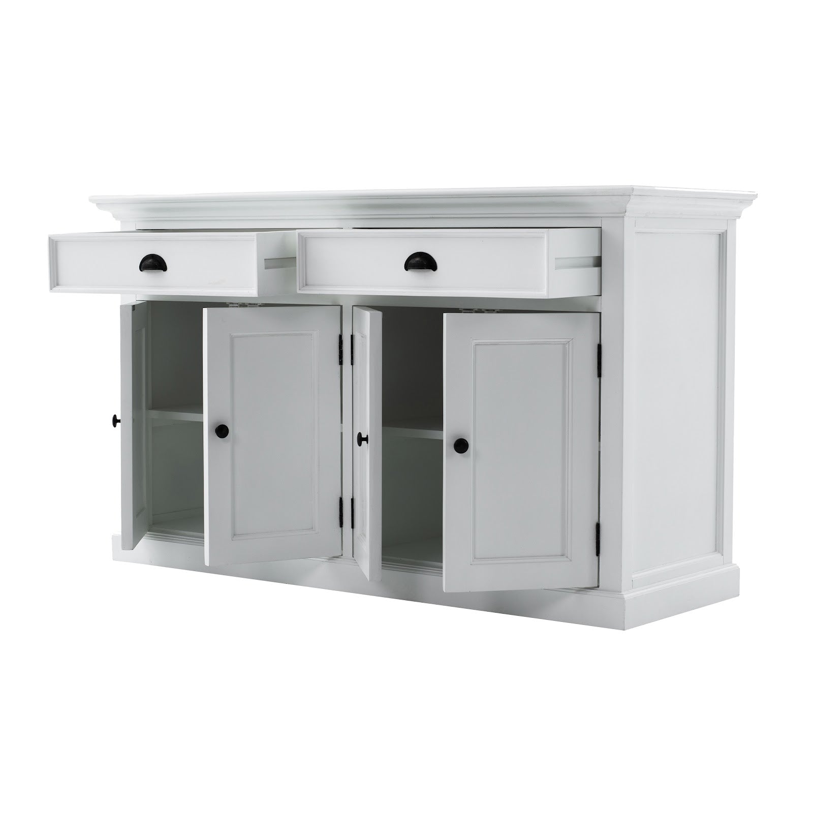 Buffet Hutch Unit with 6 Shelves