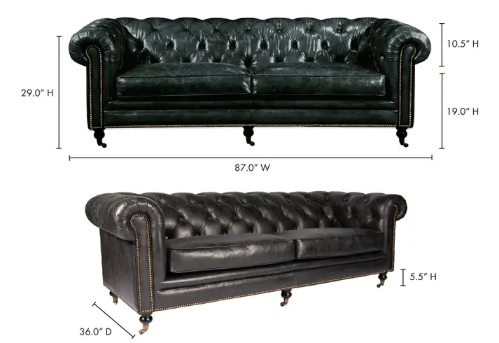 Birmingham Sofa - Black