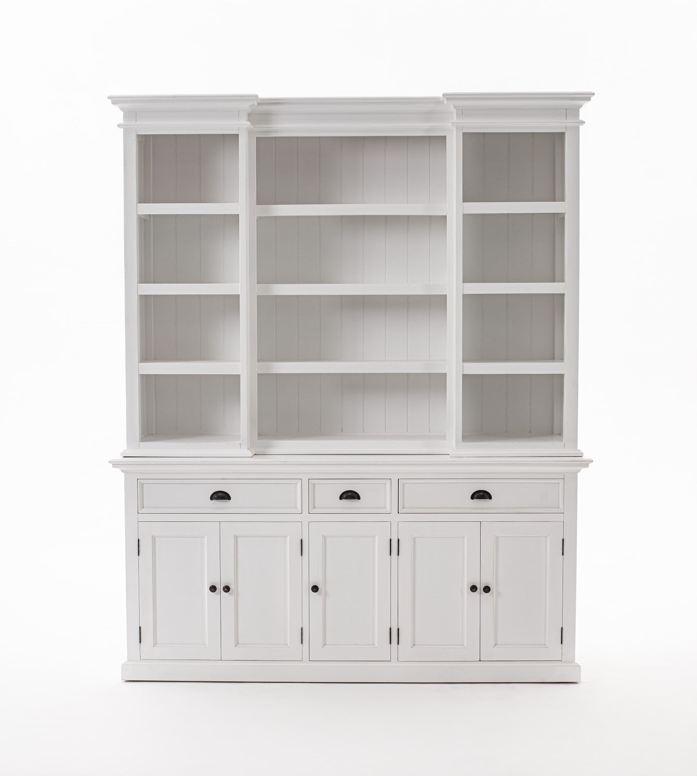 Kitchen Hutch Cabinet with 5 Doors 3 Drawers