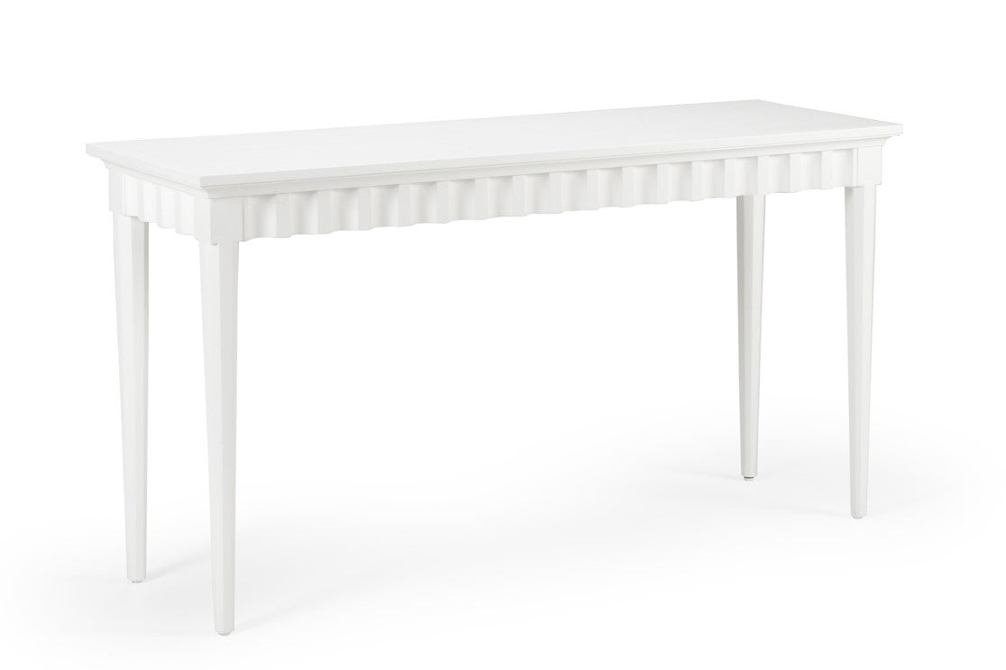 Scalloped Console