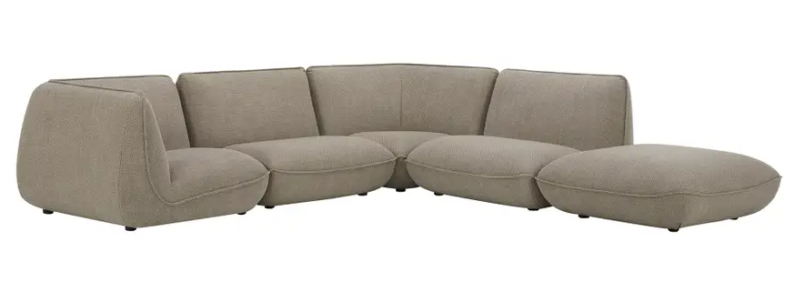 Zeppelin Dream Modular Sectional - Speckled Pumice