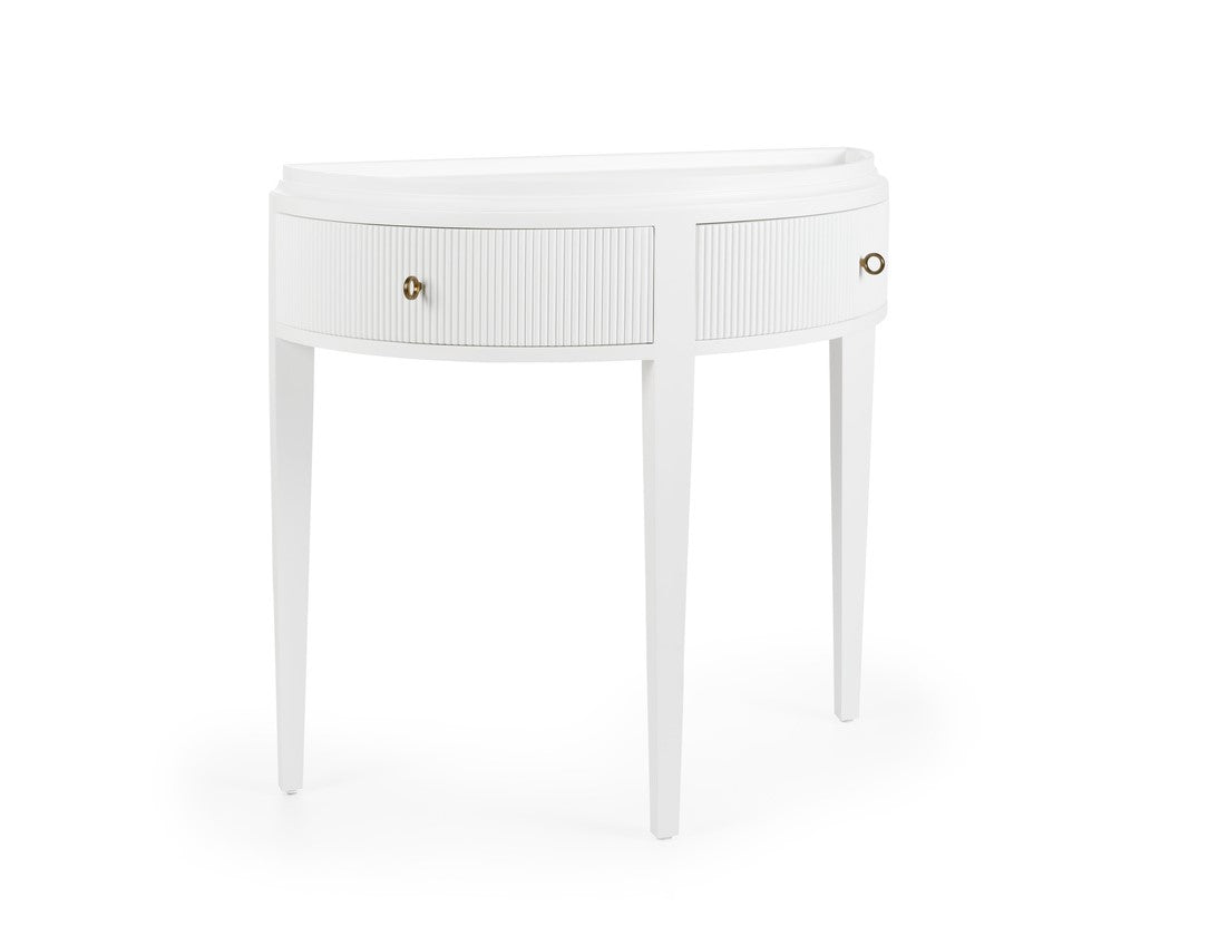 Cottage Demilune Console