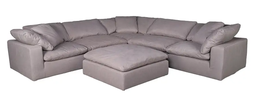 Clay Modular Sectional - Light Grey