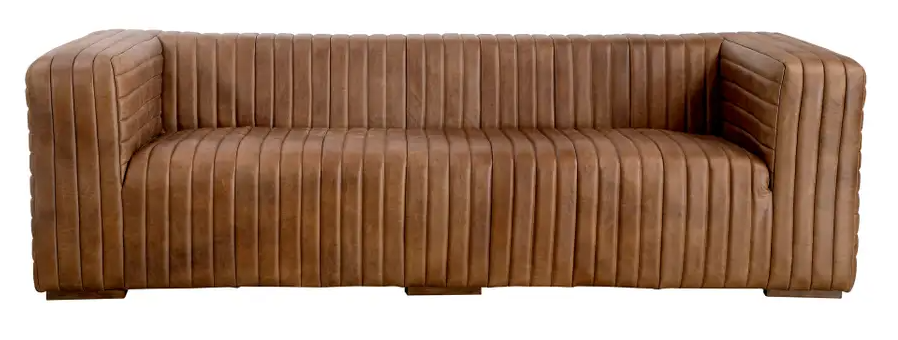 Castle Sofa Light Brown