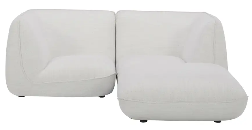 Zeppelin Nook Modular Sectional - White