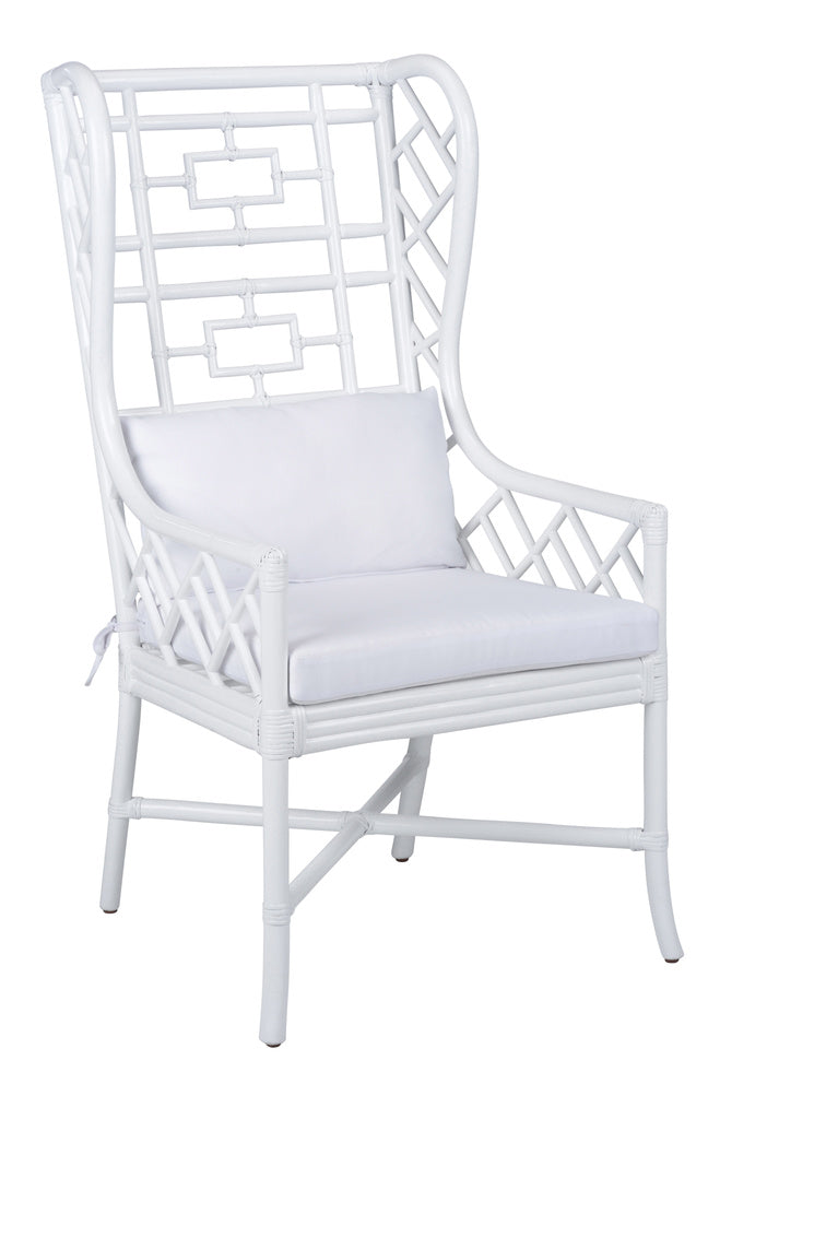 Gwyneth Wing Chair - White