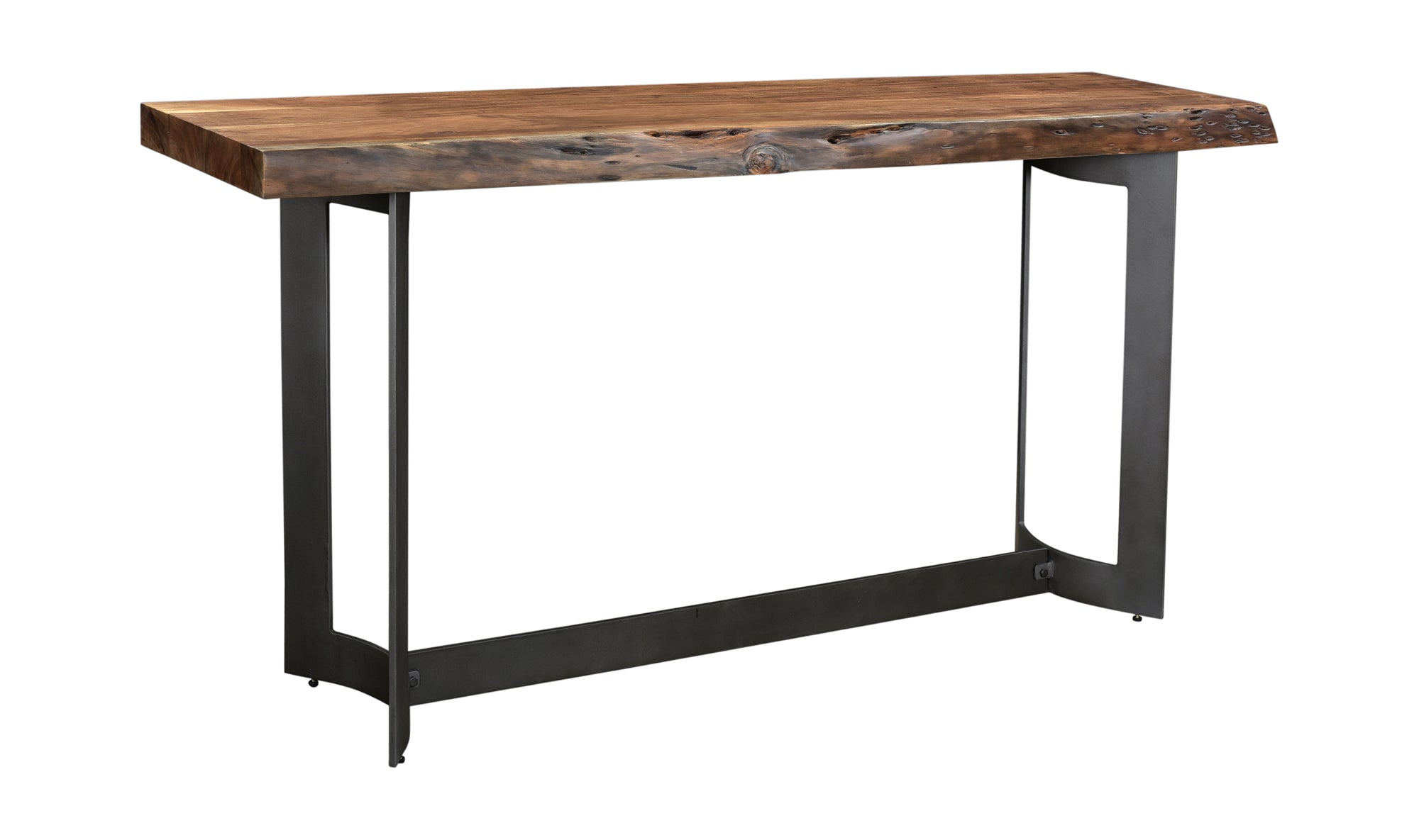 Bent Console Table - Brown