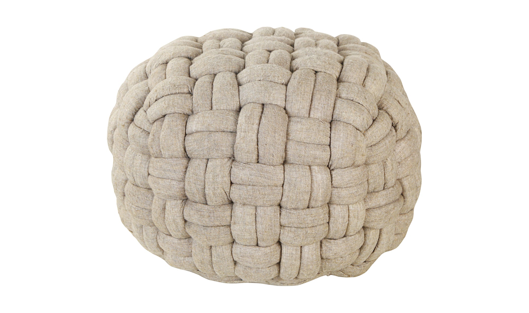 Bronya Pouf - Light Brown