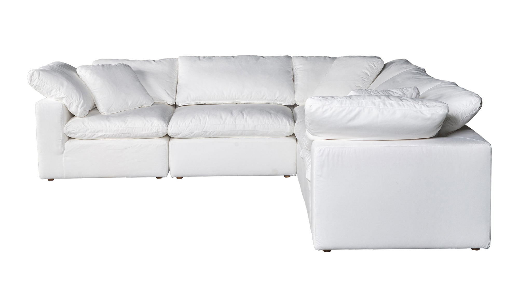 Clay Classic L Modular Sectional - White