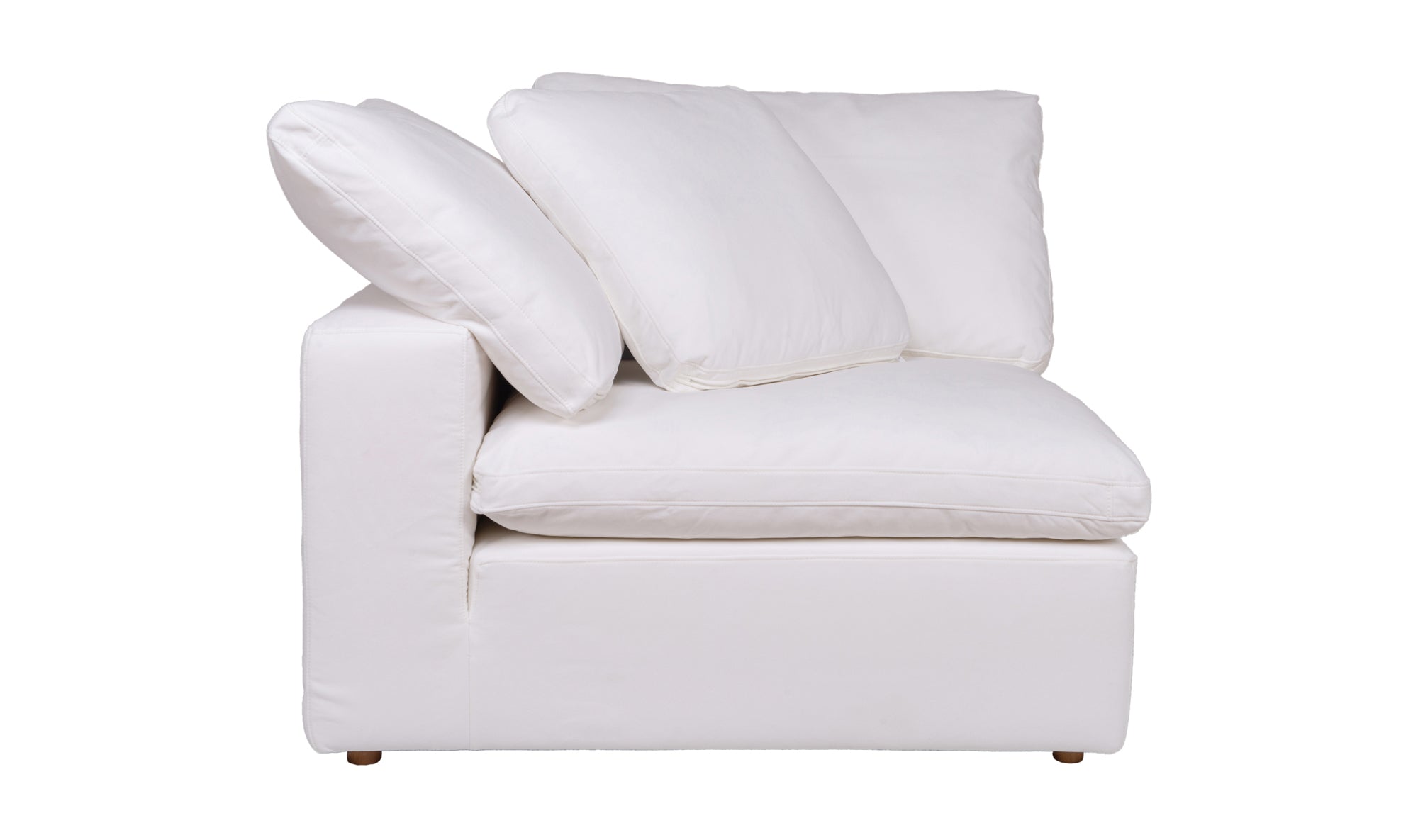 Clay Corner Chair - White