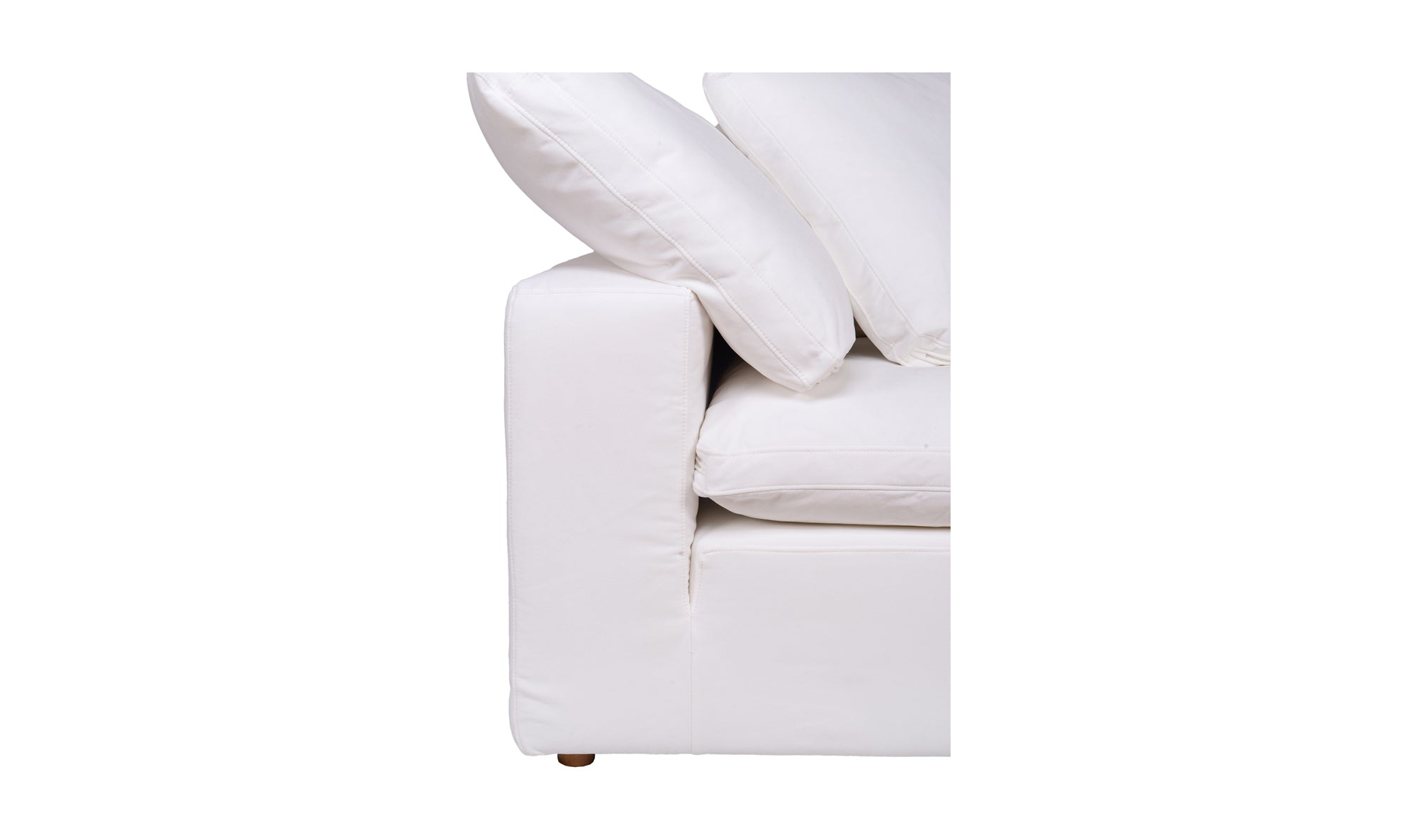 Clay Corner Chair - White