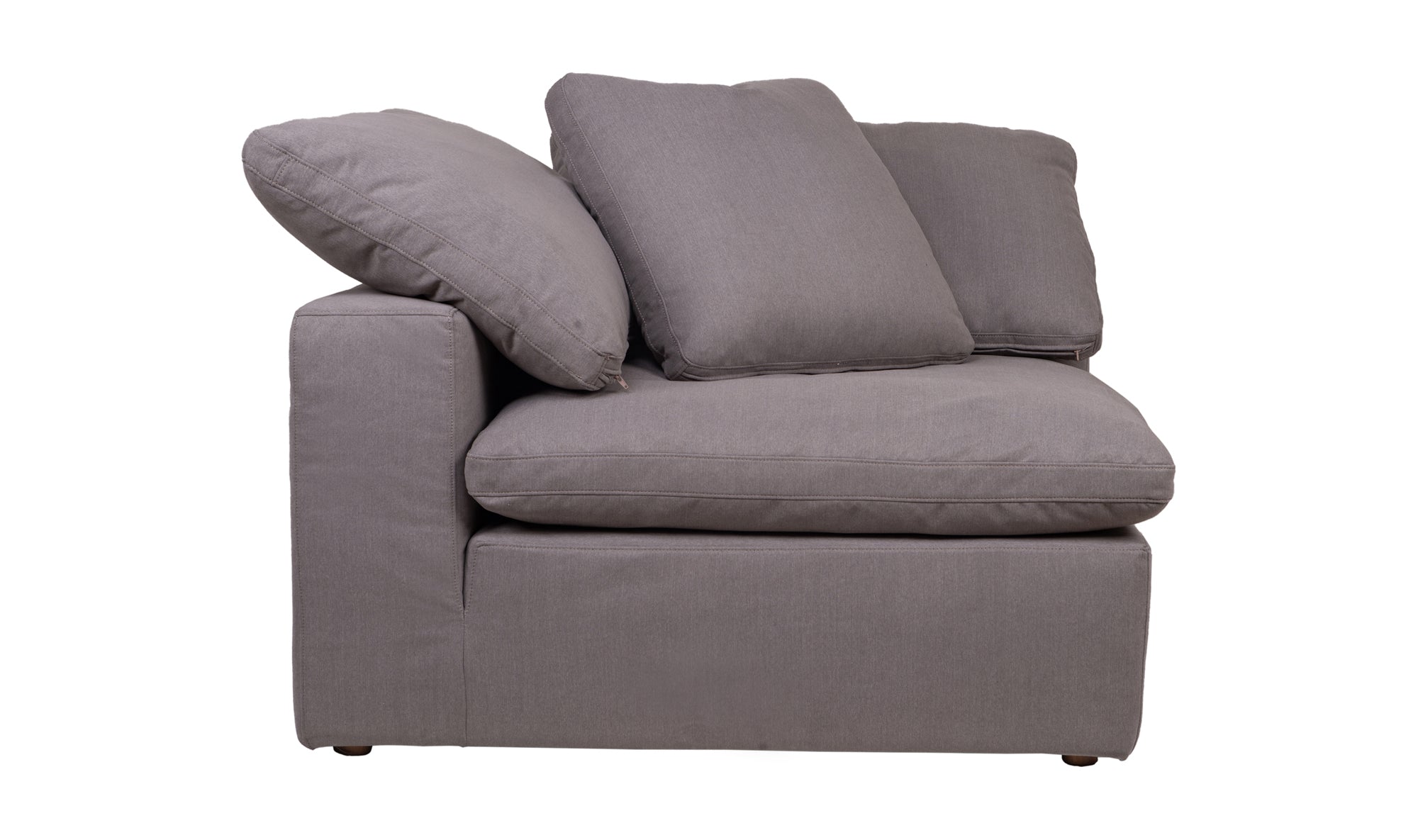Clay Corner Chair - Light Grey