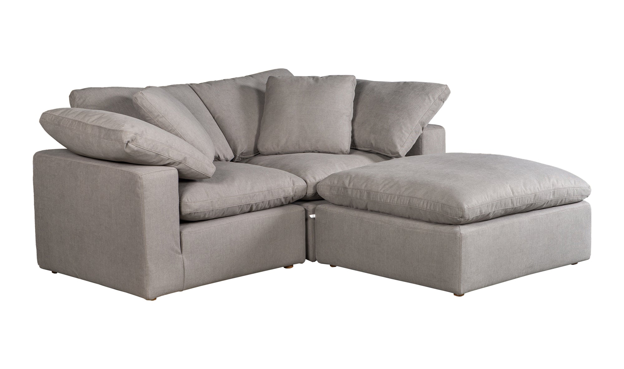 Clay Nook Modular Sectional - Light Grey