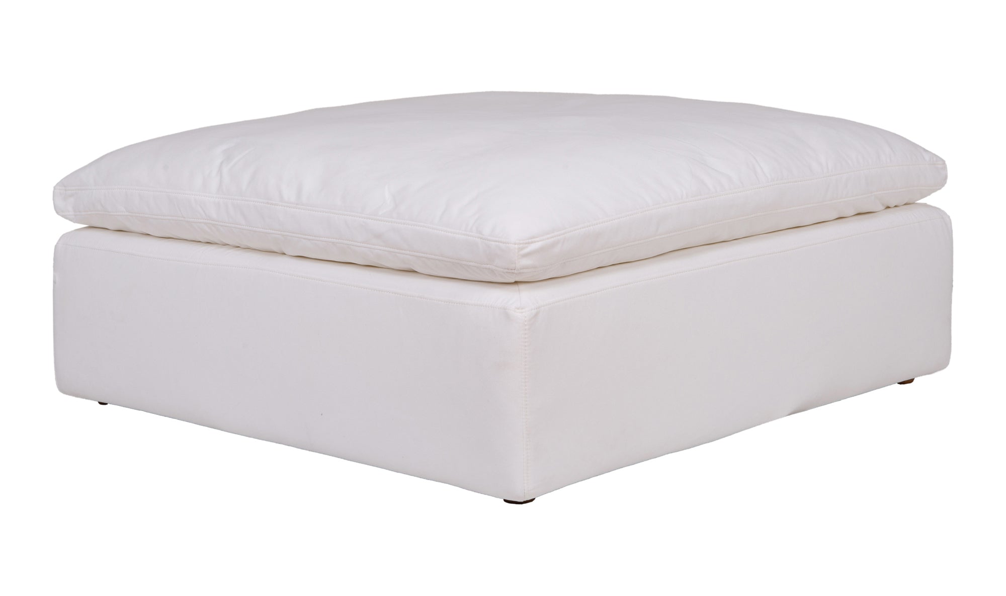 Clay Ottoman - White