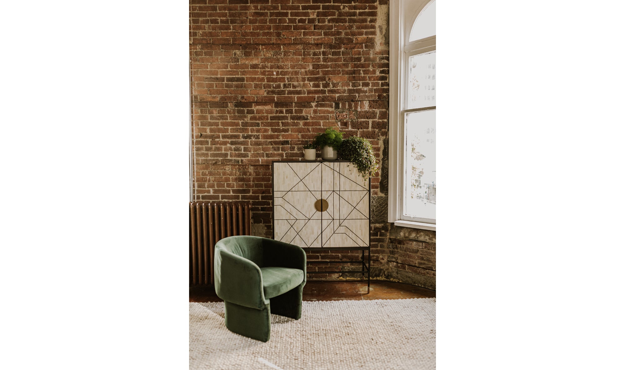 Franco Chair - Dark Green